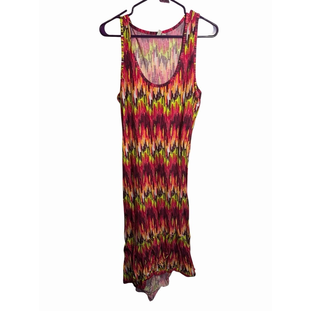 madison womens sleeveless tank top maxi dress size 1X
